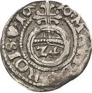 1⁄24 Thaler - Wolfgang Frederick, Germany, 1616-1617 reverse image