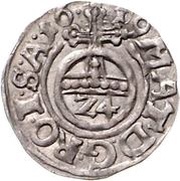 1⁄24 Thaler - Albert Frederick and Jost Günther, Germany, 1619 reverse image