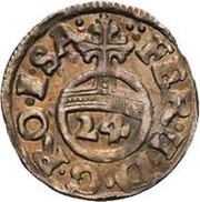 1⁄24 Thaler - Albert Frederick, Germany, 1620-1621 reverse image