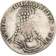 ⅔ Thaler - Henry of Saxe-Weissenfels obverse image