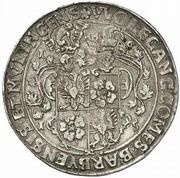 1 Thaler - Wolfgang II, Germany, 1615 reverse image