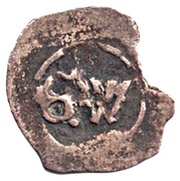 1 Pfennig - Ernest I and William III reverse image