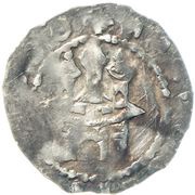 Denier - Henry X, Germany, 1126-1138 reverse image