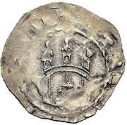 Light Denier - Henry, Germany, 1126-1139 reverse image
