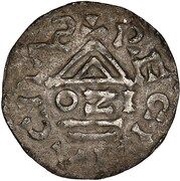 Denier - Arnulf I Regensburg, Germany, 907-937 reverse image