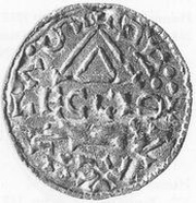 Denier - Henri II Ratisbonne, Germany, 967-976 reverse image