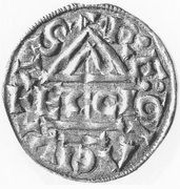Denier - Otton Ier Ratisbonne, Germany, 976-982 reverse image
