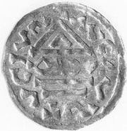 Denier - Henri II Augsbourg reverse image