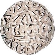 Denier - Henry IV, Germany, 995-1002 reverse image