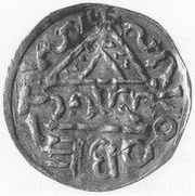Denier - Henri V Salzbourg, Germany, 1017-1026 reverse image