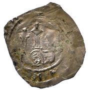 Denier "Herzoglicher Pfennig" - Anonymous, Germany, 1130-1140 reverse image