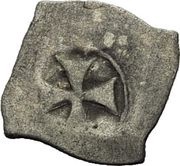 1 Heller "Vierschlag Pfennig" - Albert IV, Germany, 1506-1507 reverse image