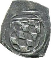 1 Heller "Vierschlag Pfennig" - Albert IV, Germany, 1506-1520 reverse image