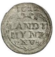 15 Kreuzers - Maximilian I, Germany, 1622 reverse image