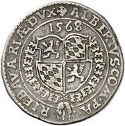 ½ Guldentaler - Albert V obverse image
