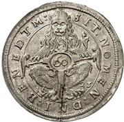 60 Kreuzer - Maximilian I Kipper, Germany, 1621-1623 reverse image