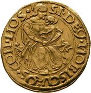 1 Goldgulden - William IV and Louis X, Germany, 1520 reverse image