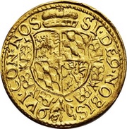 1 Ducat - Albert V, Germany, 1550-1579 reverse image