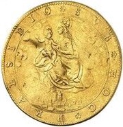 4 Ducats - Maximilian I, Germany, 1610 reverse image