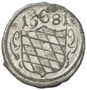 1 Pfennig - Maximilian II Emanuel obverse image