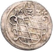 ½ Kreuzer - Maximilian I obverse image