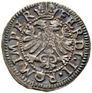 1 Kreuzer - Maximilian I, Germany, 1623 reverse image