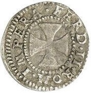 1 Kreuzer - Maximilian I, Germany, 1623-1624 reverse image
