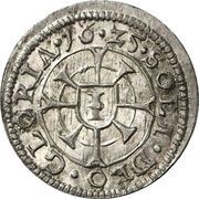 1 Kreuzer - Maximilian I, Germany, 1623-1654 reverse image