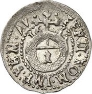1 Kreuzer - Maximilian I, Germany, 1633 reverse image