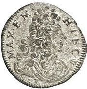 1 Kreuzer - Maximilian II Emanuel obverse image