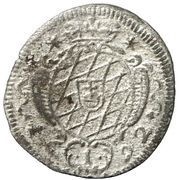 1 Kreuzer - Maximilian II Emanuel, Germany, 1692 reverse image