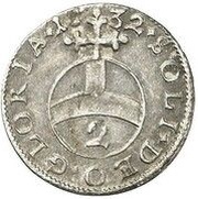 2 Kreuzers - Maximilian I, Germany, 1632 reverse image