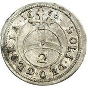 2 Kreuzers - Ferdinand Maria, Germany, 1660 reverse image