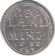 10 Pfennig - Maximilian II Emanuel, Germany, 1681-1690 reverse image
