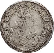 3 Kreuzers - Maximilian II Emanuel obverse image