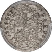 3 Kreuzers - Maximilian II Emanuel, Germany, 1715-1726 reverse image