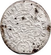 3 Kreuzers - Charles Albert, Germany, 1726-1733 reverse image