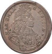 15 Kreuzers - Maximilian II Emanuel obverse image