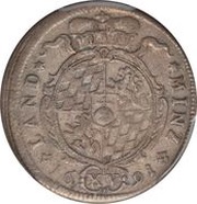 15 Kreuzers - Maximilian II Emanuel, Germany, 1691-1692 reverse image