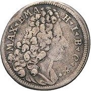 15 Kreuzers - Maximilian II Emanuel obverse image