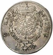 24 Kreuzer - Maximilian III Joseph, Germany, 1747 reverse image