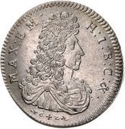 30 Kreuzers - Maximilian II Emanuel obverse image