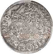 30 Kreuzers - Charles Albert, Germany, 1726-1732 reverse image