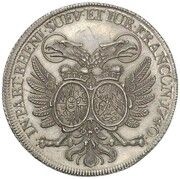 ½ Thaler - Charles Albert Vikariat, Germany, 1740 reverse image