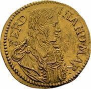 ¼ Ducat - Ferdinand Maria obverse image