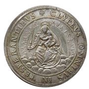 1 Thaler Maximilien I "aux lions", Germany, 1625 reverse image
