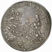 1 Thaler "Vikariatstaler" - Ferdinand Maria, Germany, 1657 reverse image