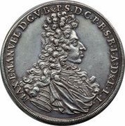 1 Thaler - Maximilian II Emanuel obverse image
