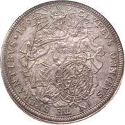 1 Thaler - Maximilian II Emanuel, Germany, 1694 reverse image