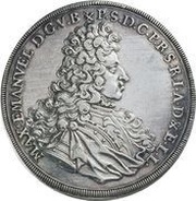 1 Conventionsthaler - Maximilian II Emanuel obverse image